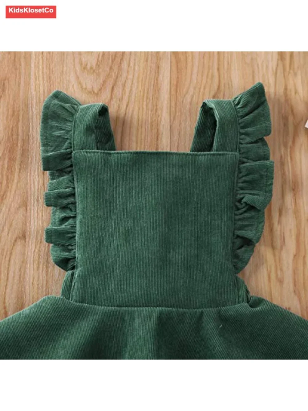 Baby Girl Velvet Suspender Skirt Ruffled Sleeveless Dress Summer Outfit